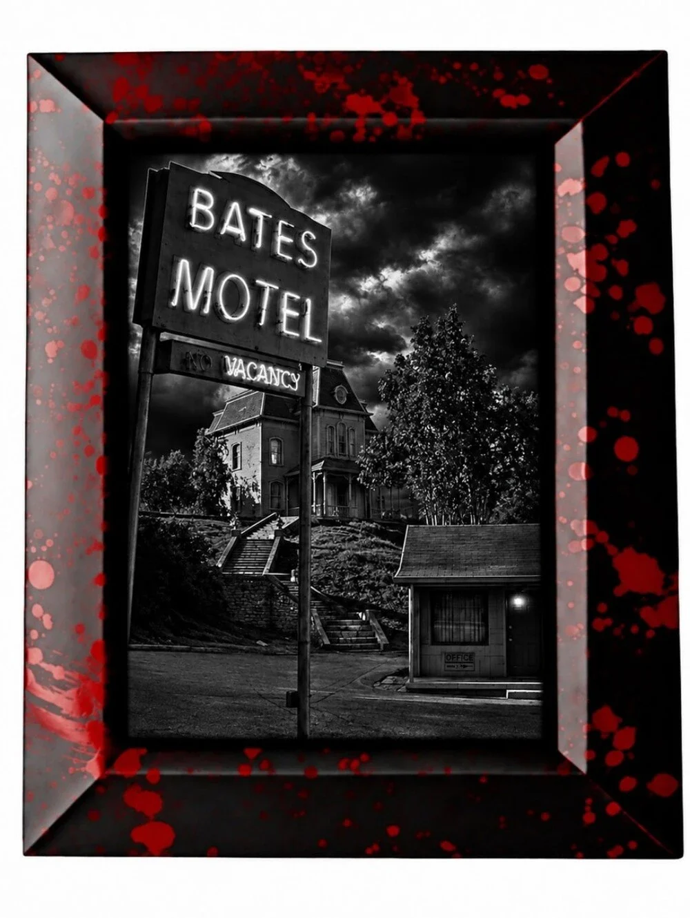 Bates Motel Horror Dark Gothic Framed Home Decor Horror Series Serial Killer